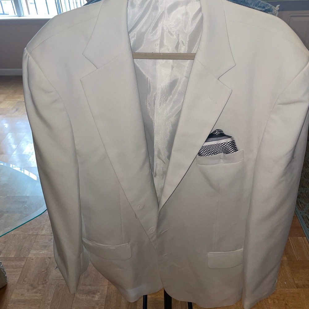 Clean white Sports Coat Blazer